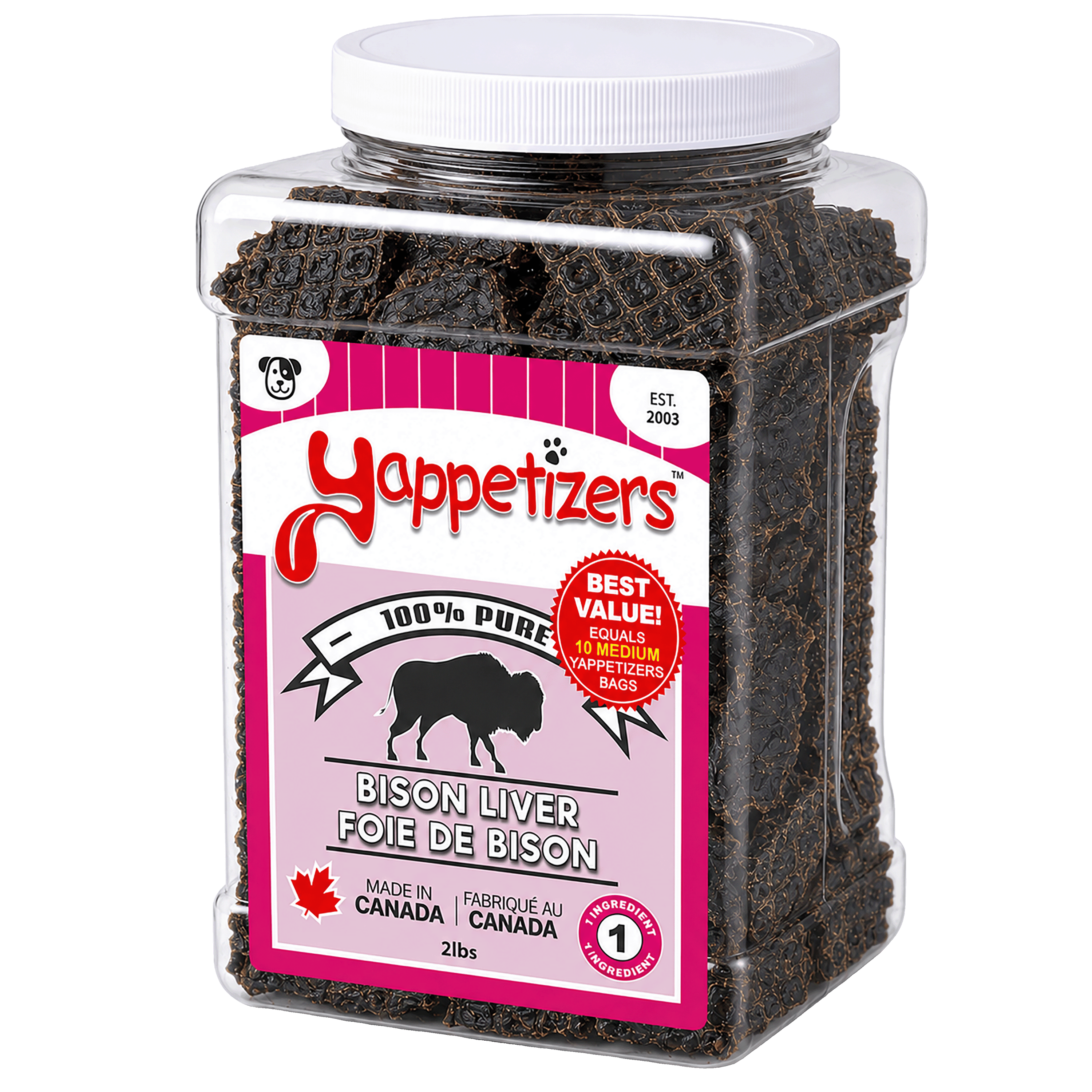 Bison Liver Dog Treats