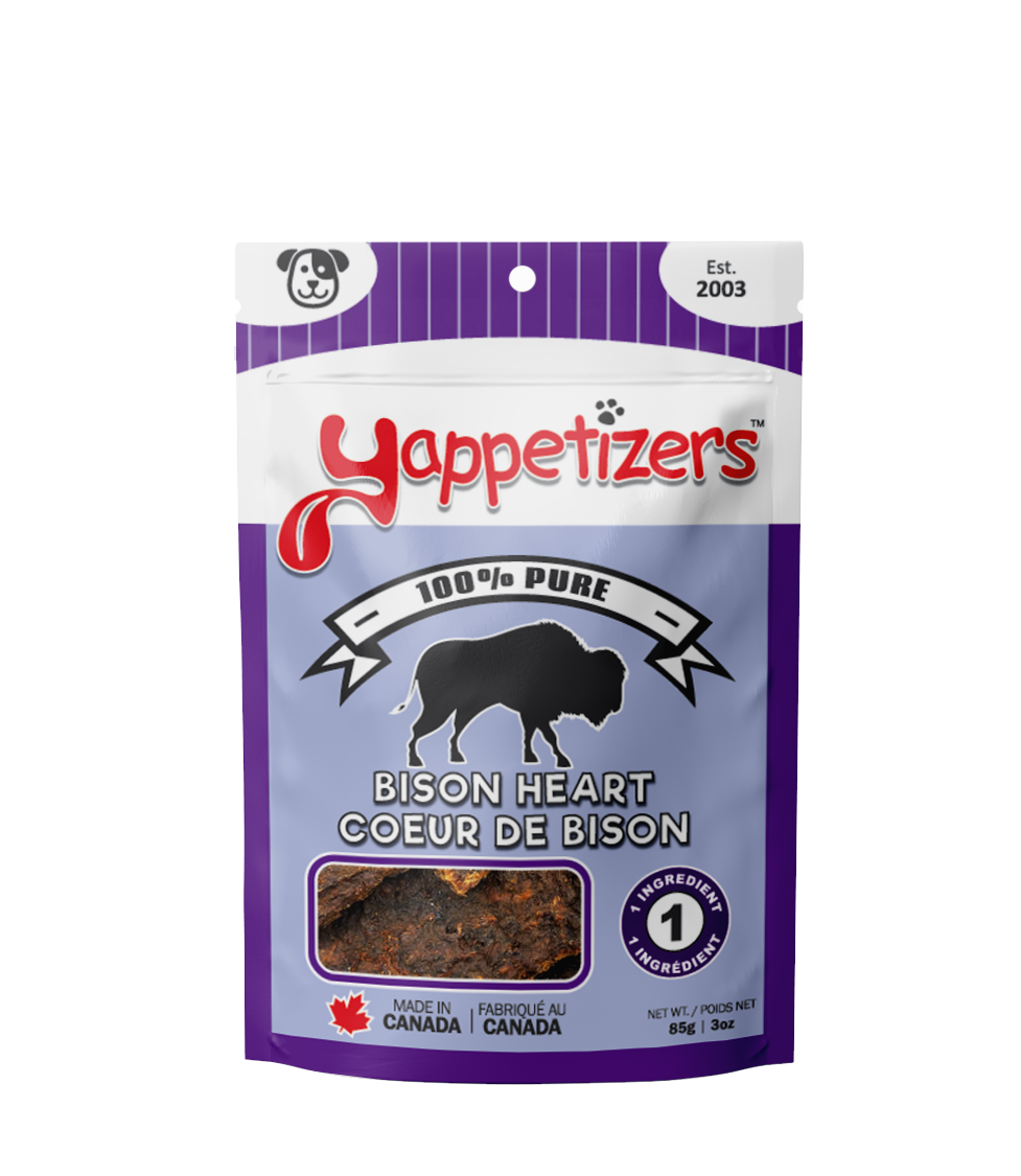 Bison Heart Dog Treats