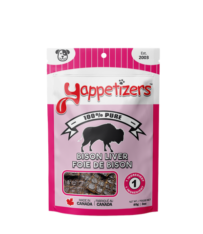 Bison Liver Dog Treats