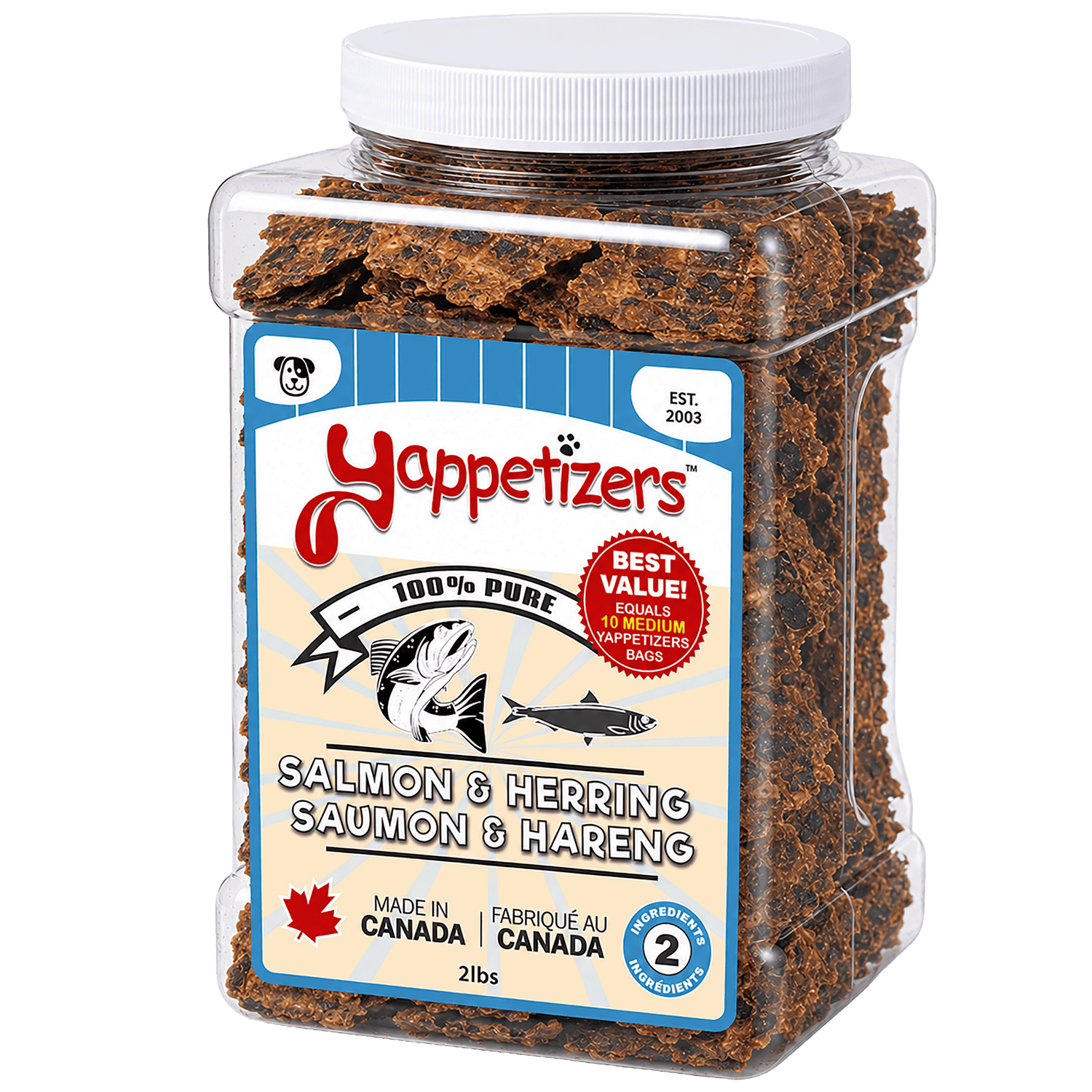 Wild Salmon + Herring Dog Treats