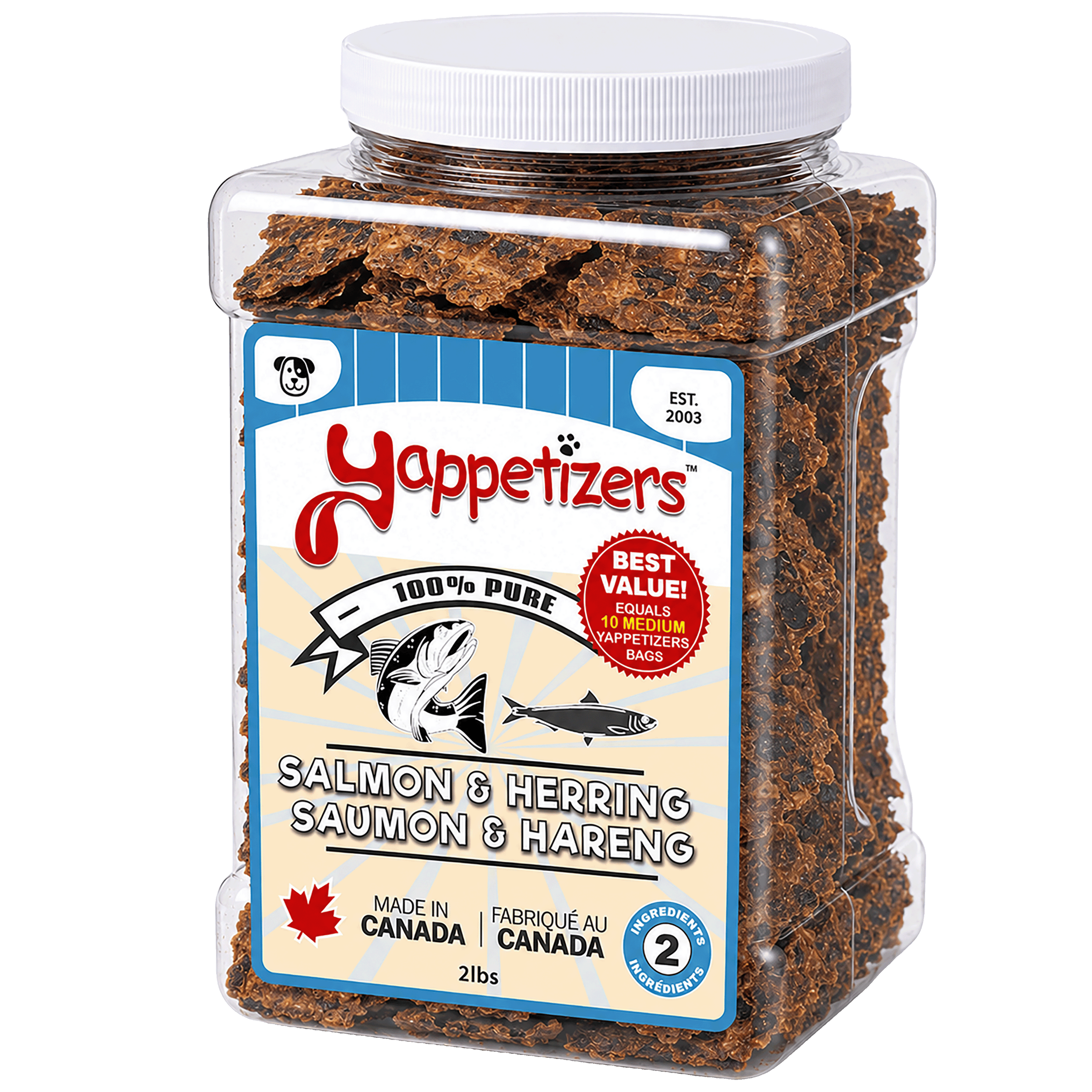 Wild Salmon + Herring Dog Treats