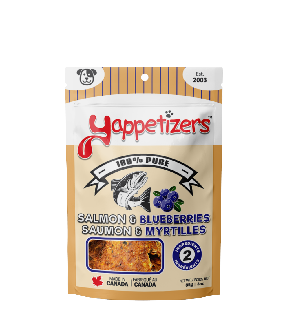 Wild Salmon + Blueberries Dog Treats