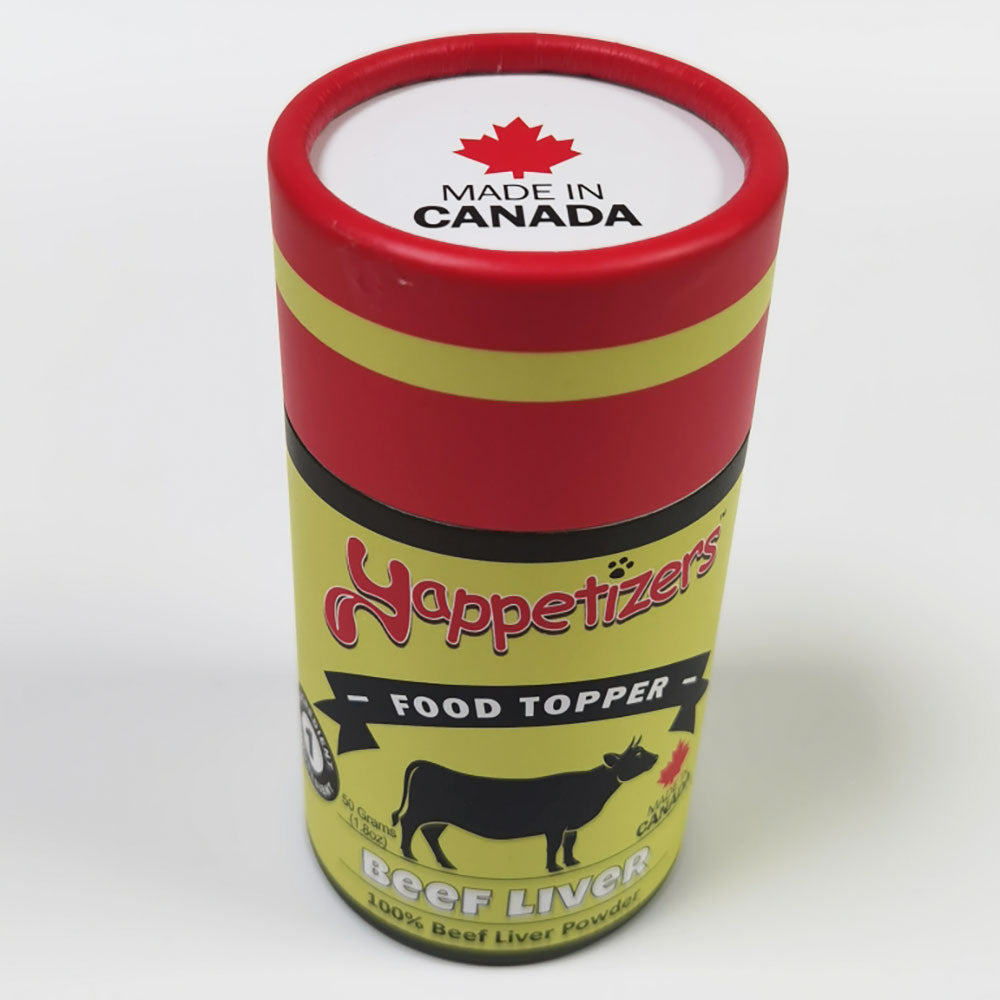 Beef Liver (50g) Food Enhancer (Topper) - Shaker bottle