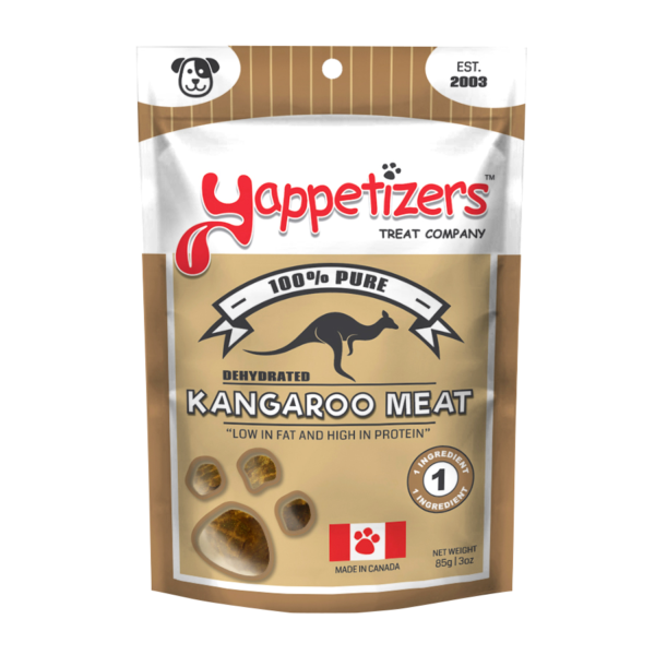 Yappetizers kangaroo dog treats