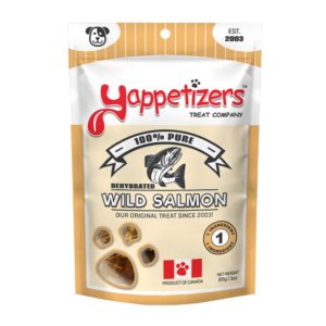 Yappetizers wild salmon dog treat