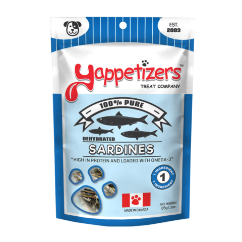 Sardines Dog Treats | Yappetizers Treat Company