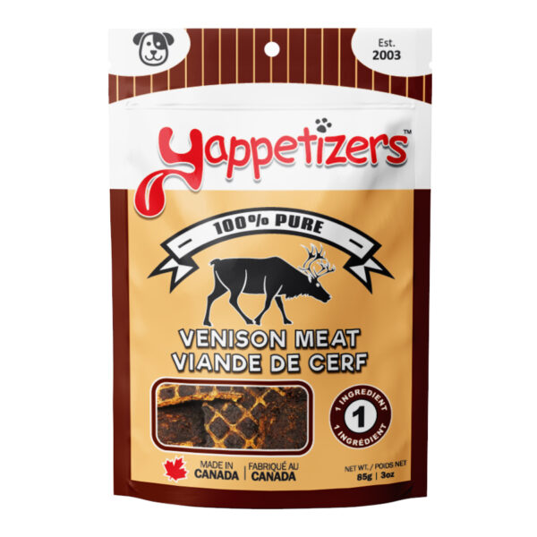 Yappetizers Venison Meat